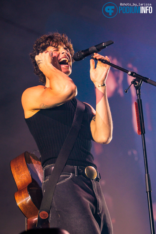 Shawn Mendes op Shawn Mendes - 20/08 - Ziggo Dome foto