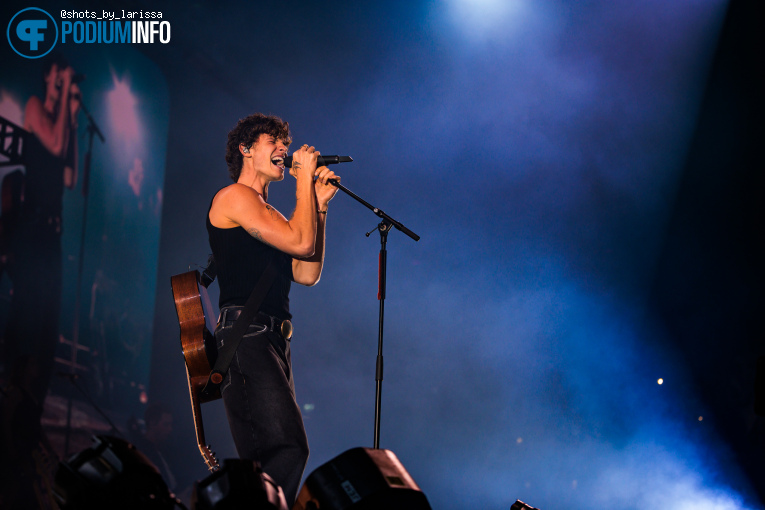 Shawn Mendes op Shawn Mendes - 20/08 - Ziggo Dome foto