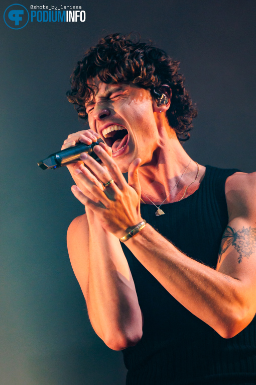 Shawn Mendes op Shawn Mendes - 20/08 - Ziggo Dome foto