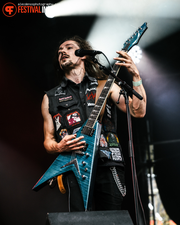 ObnoXiouS (metal band) op Appelpop 2025 - Zaterdag foto
