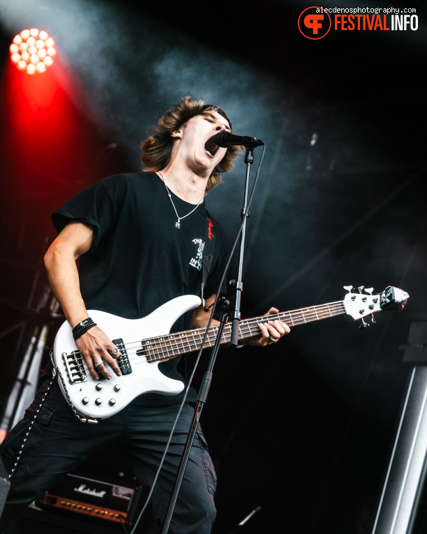 ObnoXiouS (metal band) op Appelpop 2025 - Zaterdag foto