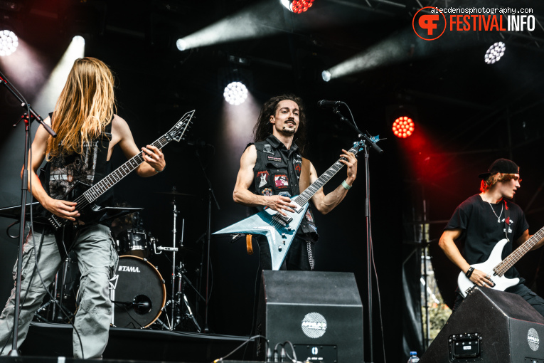 ObnoXiouS (metal band) op Appelpop 2025 - Zaterdag foto