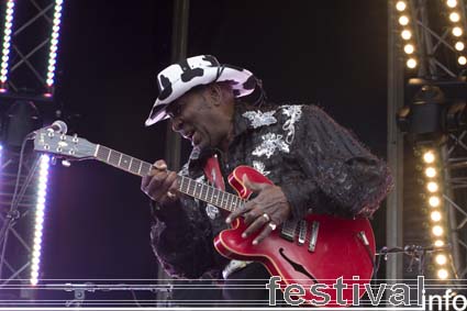 Eddy Clearwater op Highlands Festival 2009 foto