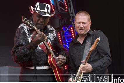 Eddy Clearwater op Highlands Festival 2009 foto