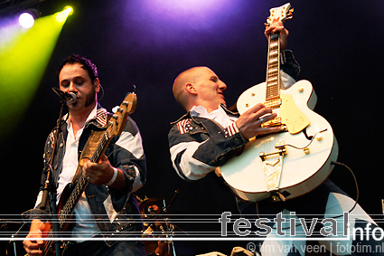 BZB (Band Zonder Banaan) op Dauwpop 2009 foto