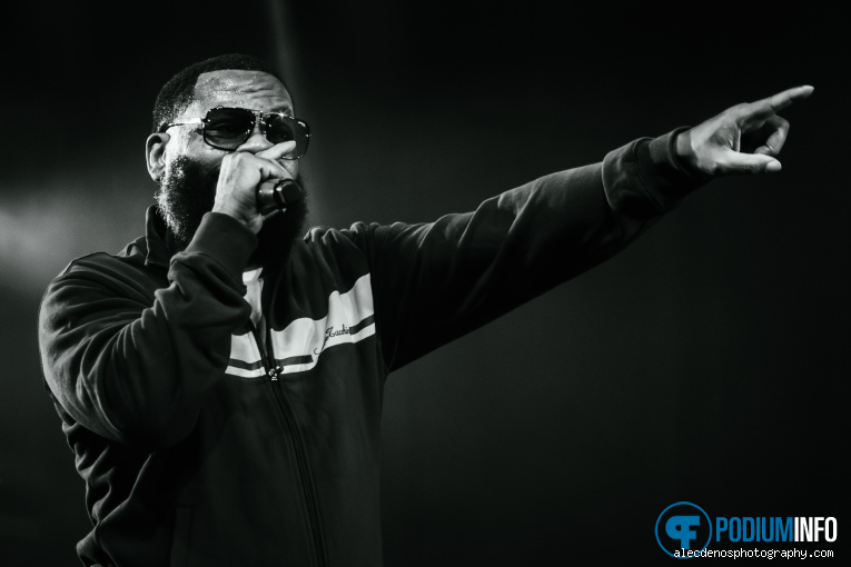 Obie Trice op Obie Trice - 03/10 - Doornroosje foto