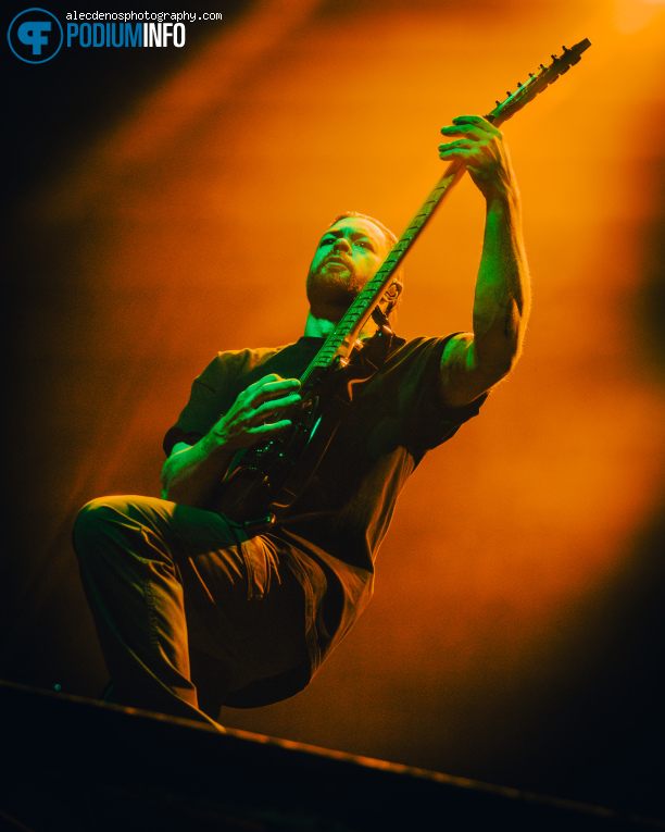 After The Burial op Bleed From Within - 08/10 - 013 foto