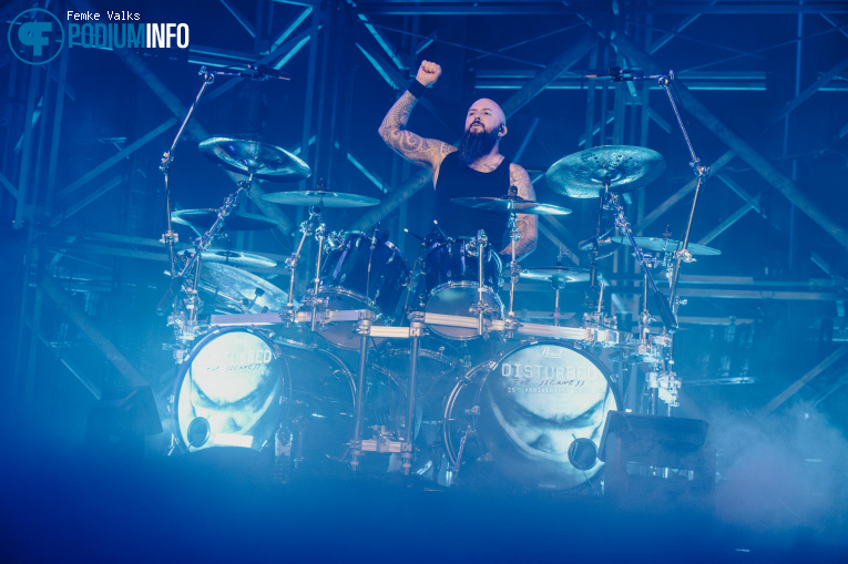 Disturbed op Disturbed - 14/10 - Ziggo Dome foto