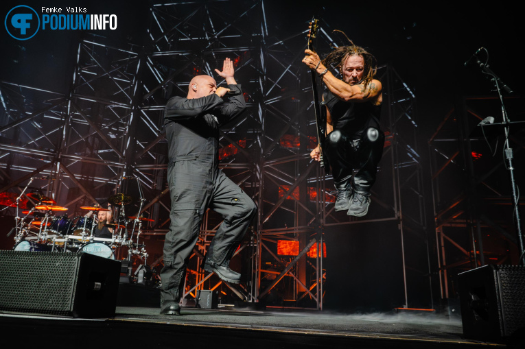 Disturbed op Disturbed - 14/10 - Ziggo Dome foto