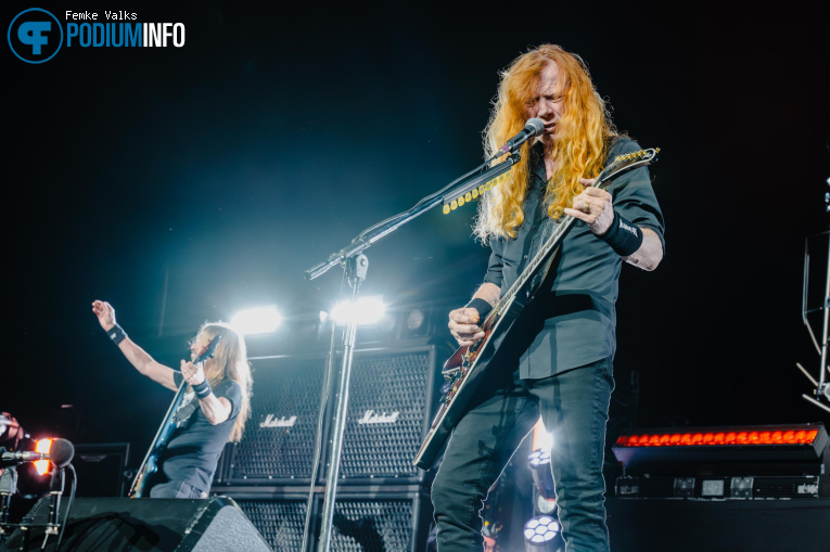 Megadeth op Disturbed - 14/10 - Ziggo Dome foto