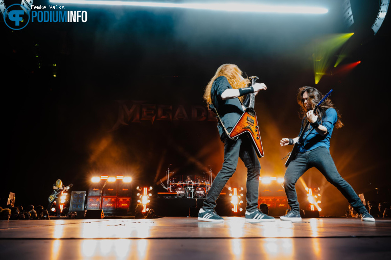 Megadeth op Disturbed - 14/10 - Ziggo Dome foto