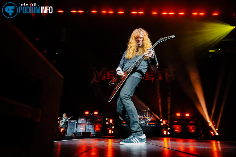 Megadeth op Disturbed - 14/10 - Ziggo Dome foto