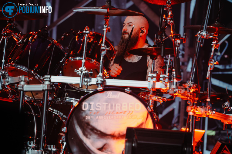 Disturbed op Disturbed - 14/10 - Ziggo Dome foto