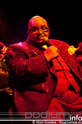Solomon Burke op Solomon Burke - 27/5 - Effenaar foto