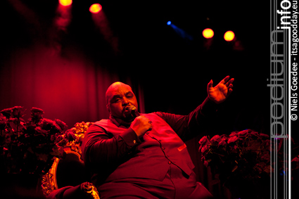 Solomon Burke op Solomon Burke - 27/5 - Effenaar foto