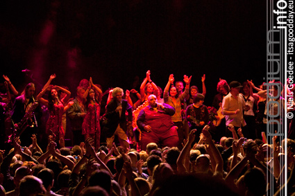 Solomon Burke op Solomon Burke - 27/5 - Effenaar foto
