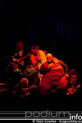 Solomon Burke op Solomon Burke - 27/5 - Effenaar foto