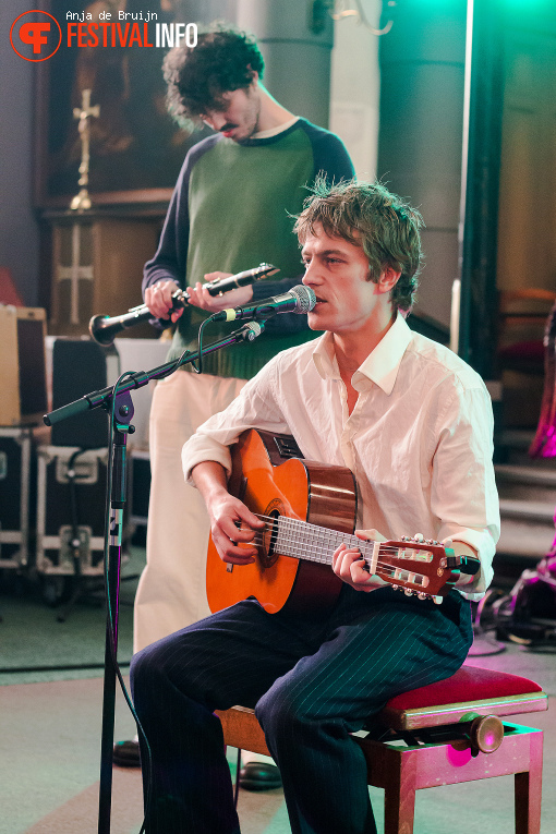 Zac Lawrence op Left of the Dial 2025 foto