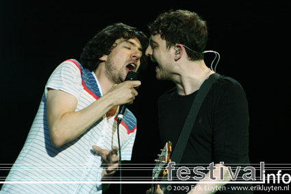 Snow Patrol op Pinkpop 2009 foto