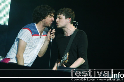 Snow Patrol op Pinkpop 2009 foto