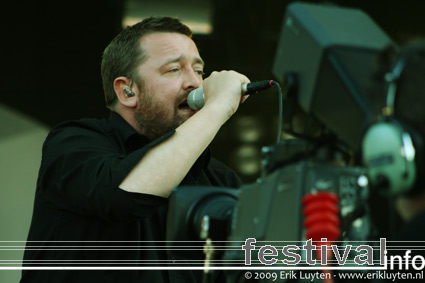 Elbow op Pinkpop 2009 foto