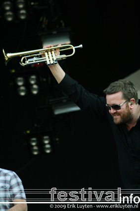 Elbow op Pinkpop 2009 foto