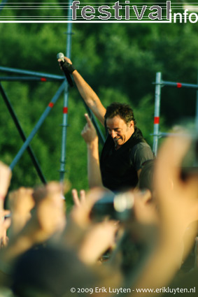 Bruce Springsteen op Pinkpop 2009 foto