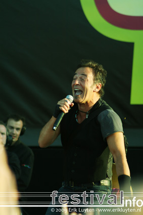 Bruce Springsteen op Pinkpop 2009 foto