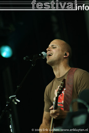 Milow op Pinkpop 2009 foto