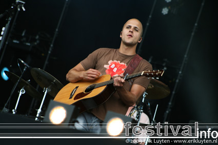 Milow op Pinkpop 2009 foto