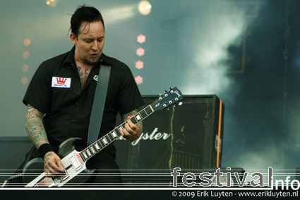 Volbeat op Pinkpop 2009 foto