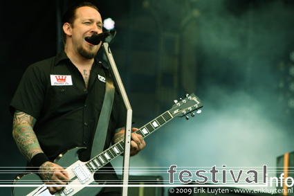 Volbeat op Pinkpop 2009 foto