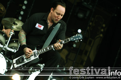 Volbeat op Pinkpop 2009 foto