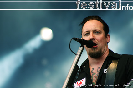 Volbeat op Pinkpop 2009 foto