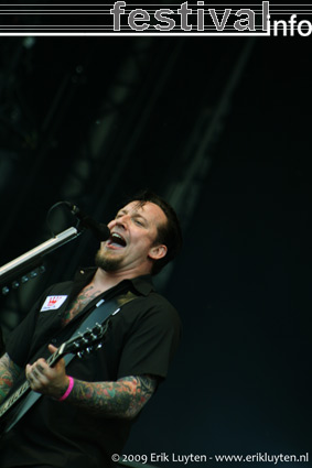 Volbeat op Pinkpop 2009 foto