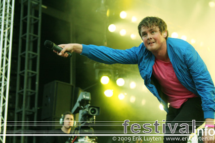 Keane op Pinkpop 2009 foto