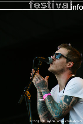 The Gaslight Anthem op Pinkpop 2009 foto