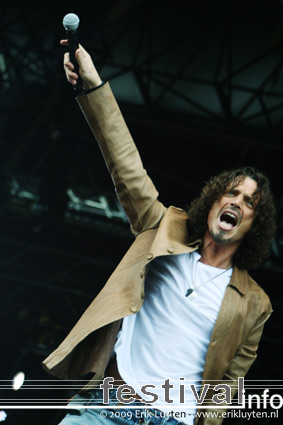 Chris Cornell op Pinkpop 2009 foto