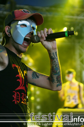 Hollywood Undead op Pinkpop 2009 foto