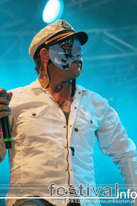 Hollywood Undead op Pinkpop 2009 foto