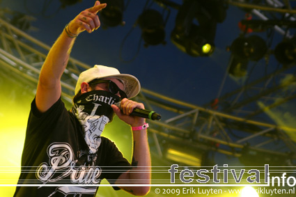 Hollywood Undead op Pinkpop 2009 foto