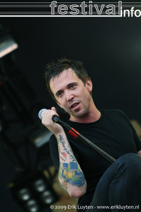 Billy Talent op Pinkpop 2009 foto