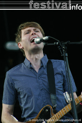 Franz Ferdinand op Pinkpop 2009 foto