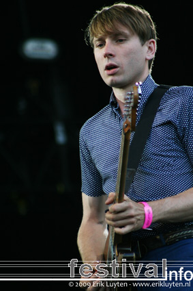 Franz Ferdinand op Pinkpop 2009 foto