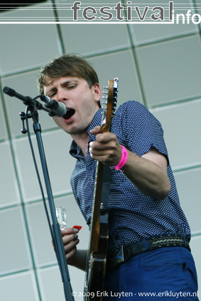 Franz Ferdinand op Pinkpop 2009 foto