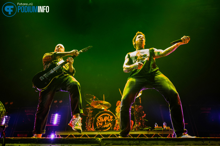 Simple Plan op The Offspring - 07/11 - Ziggo Dome foto