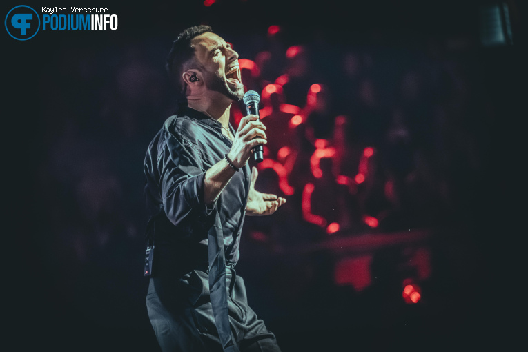 Måns Zelmerlöw op Het Grote Songfestivalfeest - 20/11 - Ziggo Dome foto