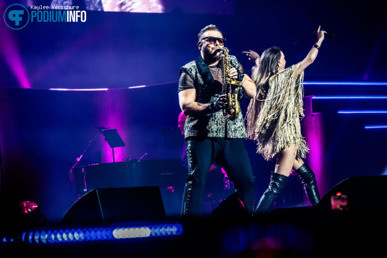 Sunstroke Project & Olia Tira op Het Grote Songfestivalfeest - 20/11 - Ziggo Dome foto