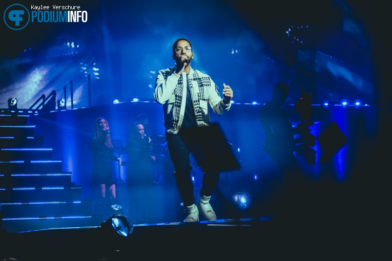 César Sampson op Het Grote Songfestivalfeest - 20/11 - Ziggo Dome foto