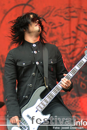 Papa Roach op Rock Am Ring 2009 foto